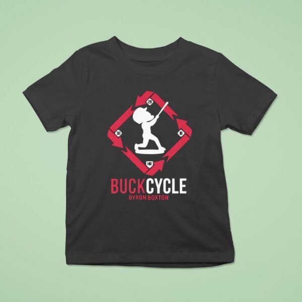Buckcycle Byron Buxton Minnesota Twins Baseball T Shirt