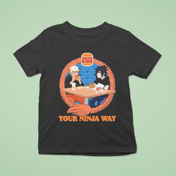 Burger King Naruto Your Ninja Way T Shirt