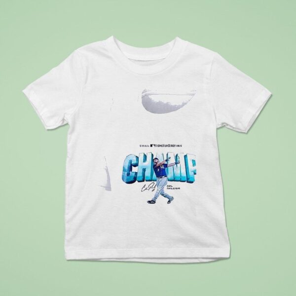 Cal Raleigh Seattle Mariners Home Run Derby Champion Signature T Shirt