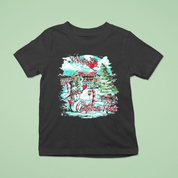 California Roots Holiday At The Bowl Christmas T Shirt