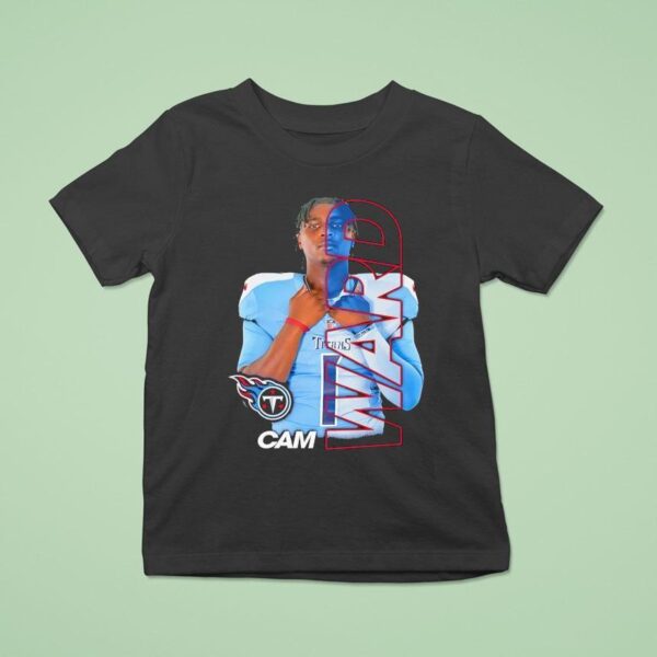 Cameron Ward Tennessee Titans Football T Shirt