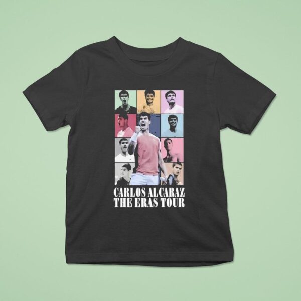 Carlos Alcaraz The Eras Tour T Shirt
