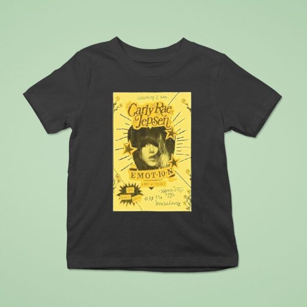 Carly Rae Jepsen Emotion Anniversary Years T Shirt