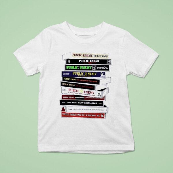 Cassette Public Enemy T Shirt