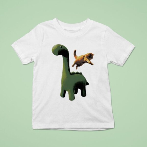 Cat Abram Engle Kurt Dino T Shirt