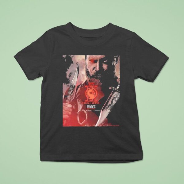 Character Josh Lawson As Kano For Mortal Kombat Only In Theaters October T Shirt