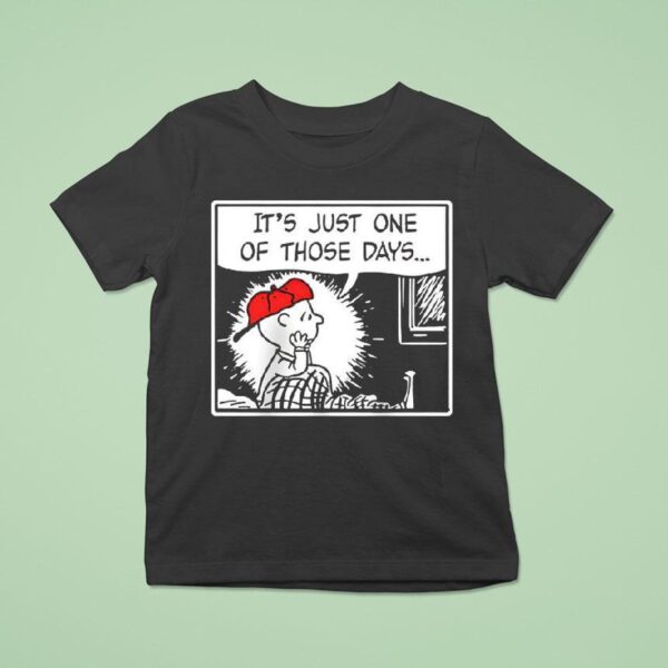 Charlie Brown It S Just One Of Those Days T Shirt
