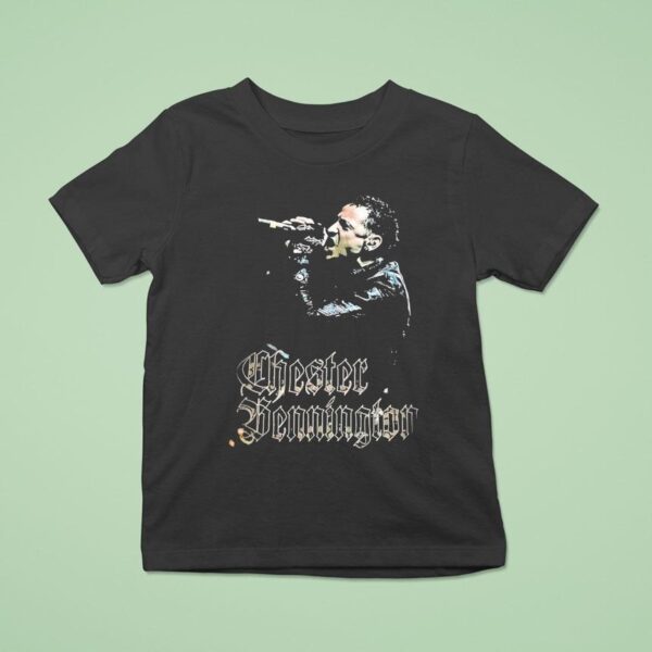 Chester Bennington American Singer Portrai T Shirt