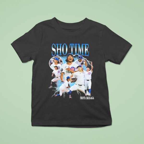 Chicago Cubs Shota Imanaga Sho Time T Shirt