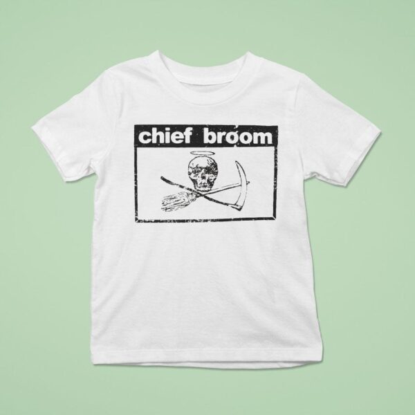 Chief Broom Crossbones Logo T Shirt