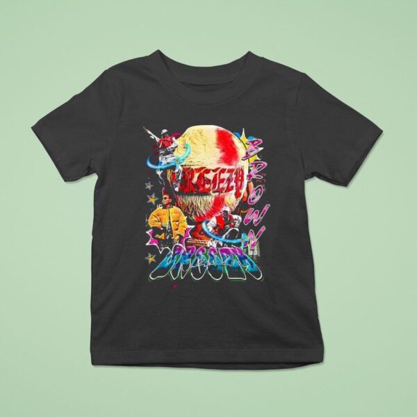Chris Brown Breezy Album Bootleg Vintage Streetwear T Shirt