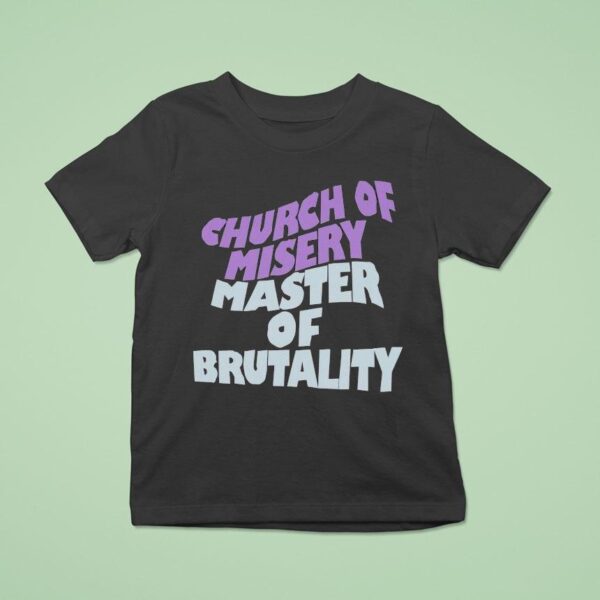 Church Of Misery Master Of Brutality T Shirt