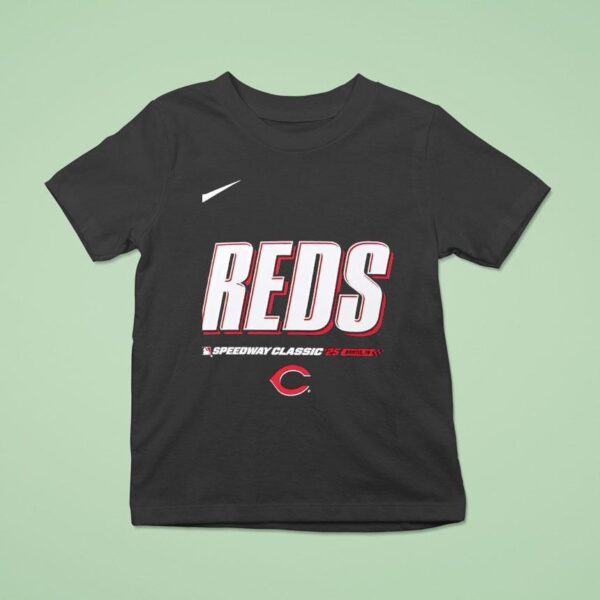 Cincinnati Reds Speedway Classic Logo T Shirt