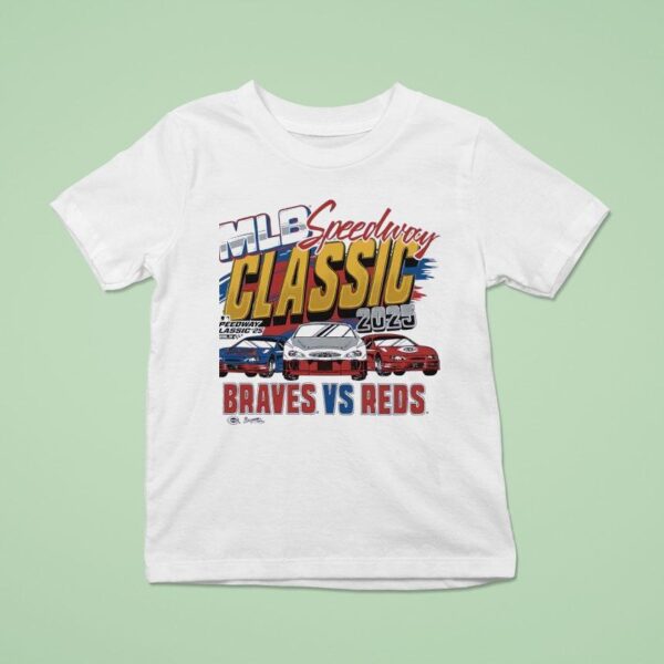 Cincinnati Reds Vs Atlanta Braves Mlb Speedway Classic T Shirt
