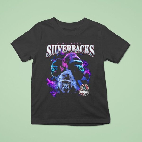 Cincinnati Silverbacks Hip Hop T Shirt