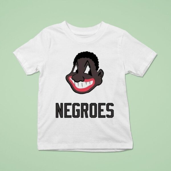 Cleveland Indians Negroes Face Head T Shirt