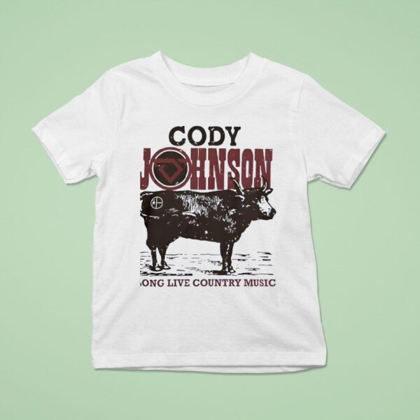 Cody Johnson Long Live Country Music T Shirt