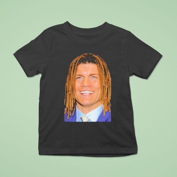 Cody Raheem Rhodes Before He Cut His Dreads T Shirt