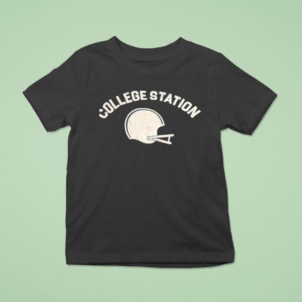 College Station Texas Am Aggies Football Helme T Shirt