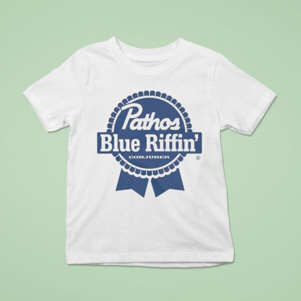 Conjurer Pathos Blue Riffin T Shirt
