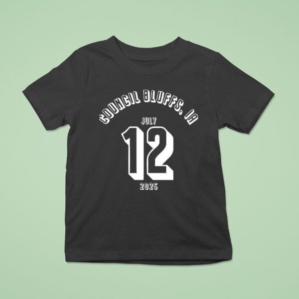 Council Bluffs Ia July T Shirt