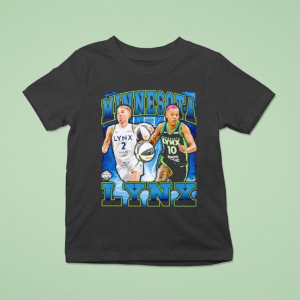 Courtney Williams And Natisha Hiedeman Minnesota Lynx Basketball Wnba All Star Game T Shirt