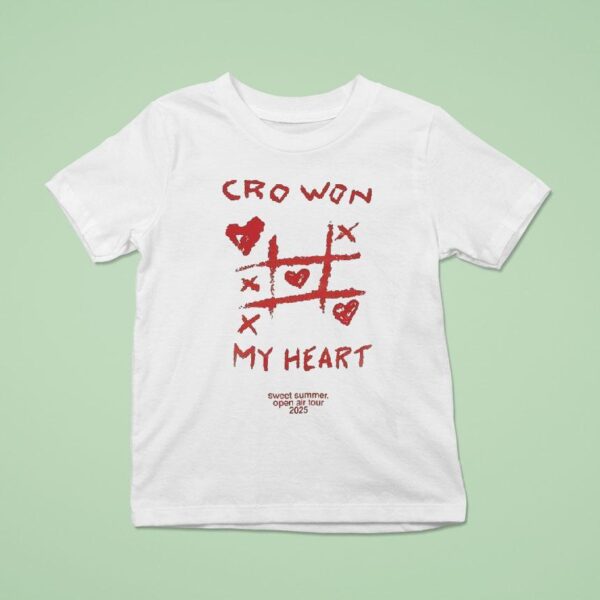 Cro Cronicles Cro Won My Heart Sweet Summer Open Air Tour T Shirt