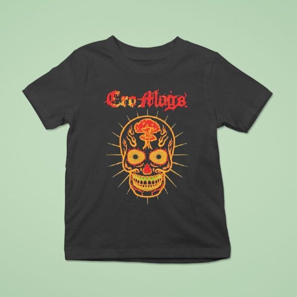 Cro Mags Age Of The Dead Skull T Shirt