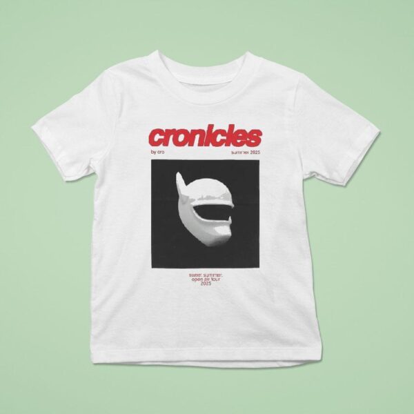 Cron Cronicles Future Square Mask Sweet Summer Open Air Tour T Shirt