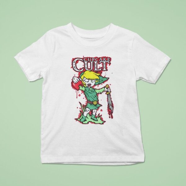 Cupcake Cult Legend Of Zelda Zombie New T Shirt