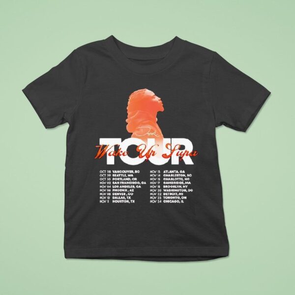 D Smoke Wake Up Supa Tour T Shirt