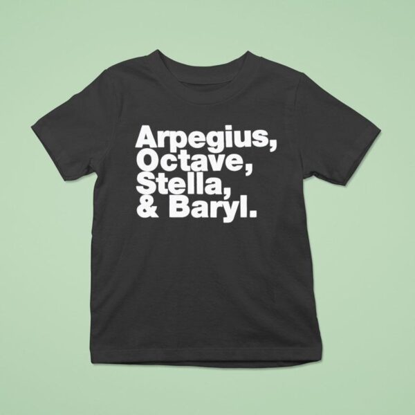 Daft Punk Arpegius Octave Stella And Baryl Crescendolls Roll Call T Shirt