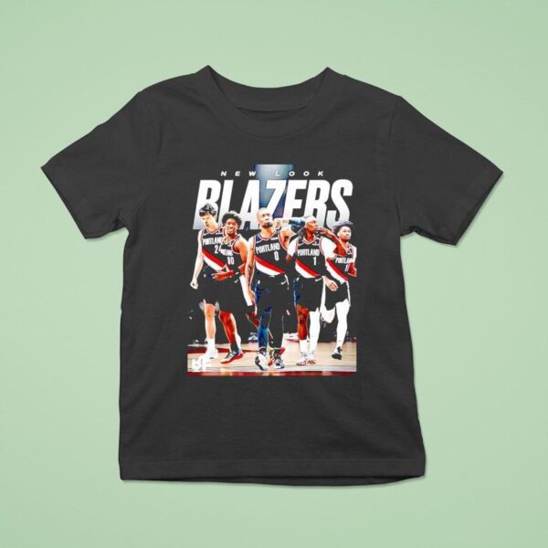 Damian Lillard Portland Trail Blazers New Look Nba T Shirt