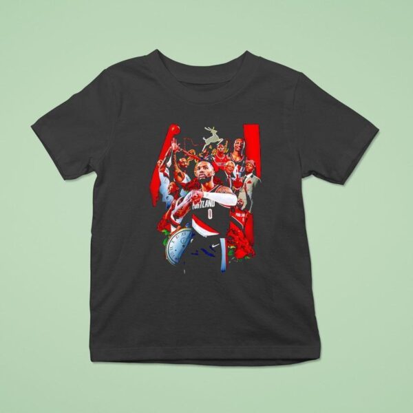 Damian Lillard Watch Portland Trail Blazers Basketball T Shirt