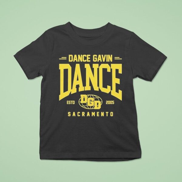 Dance Gavin Dance Sacramento Globe Logo Est T Shirt