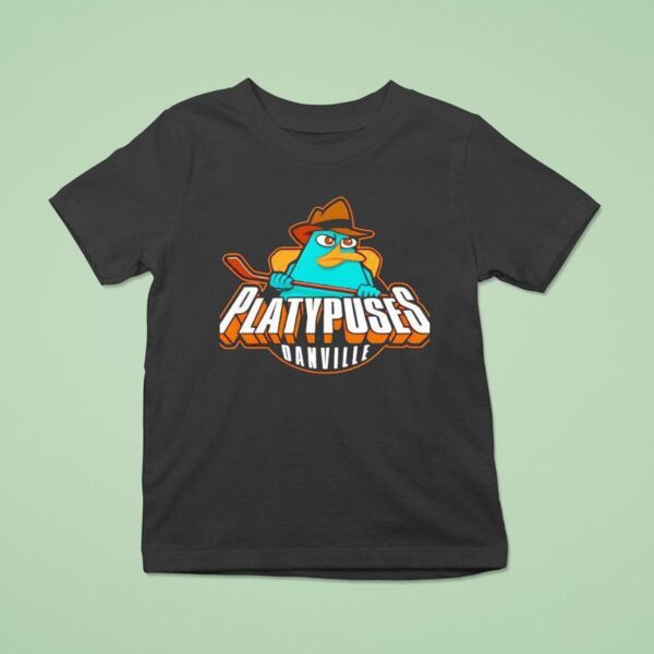 Danville Platypuses Style Anaheim Ducks Hockey T Shirt