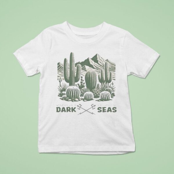 Dark Seas High Dry Venture Past The Shoreline T Shirt