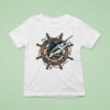 Dark Seas Waterlogged Fish T Shirt