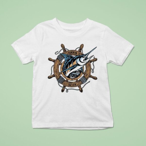 Dark Seas Waterlogged Fish T Shirt