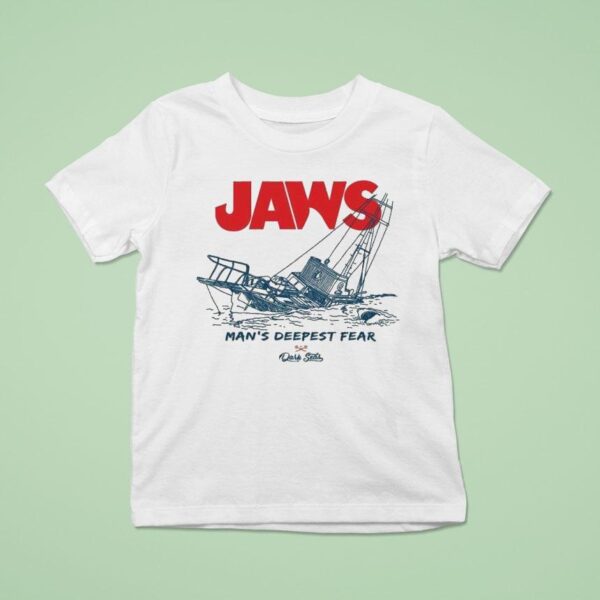 Dark Seas X Jaws Man S Deepest Fear T Shirt