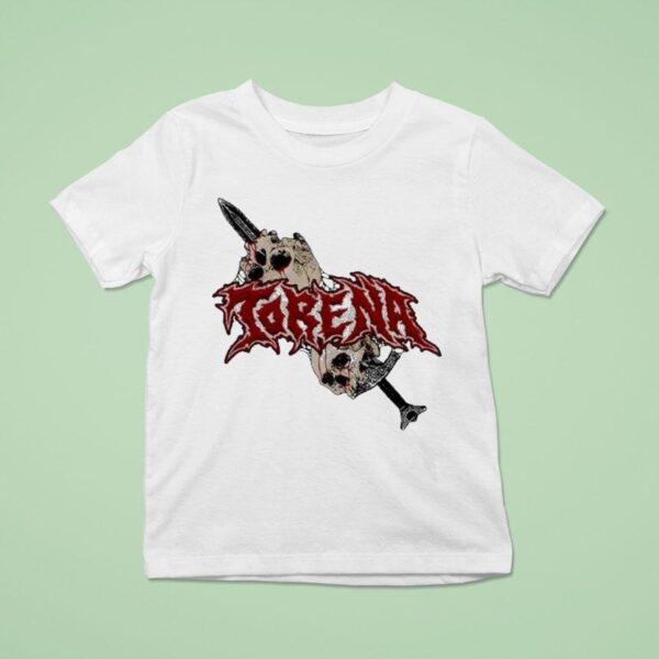 Daze Torena Sword Through Skulls T Shirt
