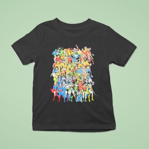 Dc Comics Super Power Characters T Shirt