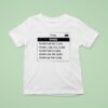 Death Cab For Cutie Ipod T Shirt