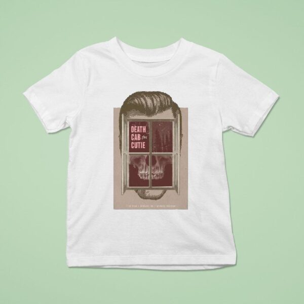 Death Cab For Cutie July At Spokane Pavilion Spokane Wa T Shirt