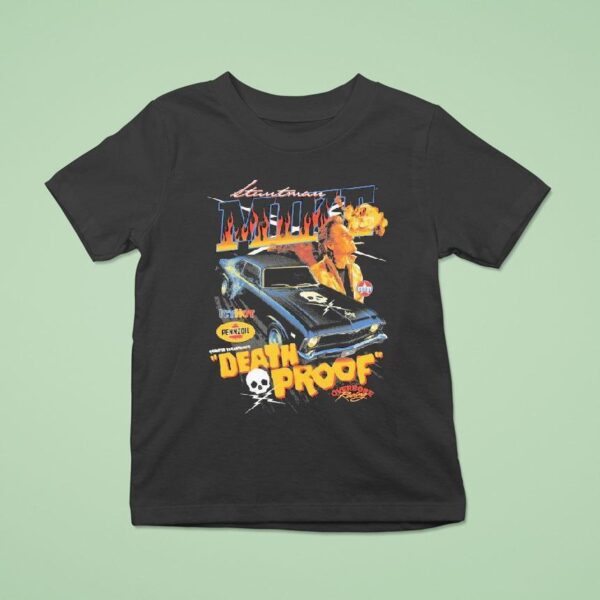 Death Proof Mike Icy Hot Pennzoil Quentin Tarantino S T Shirt