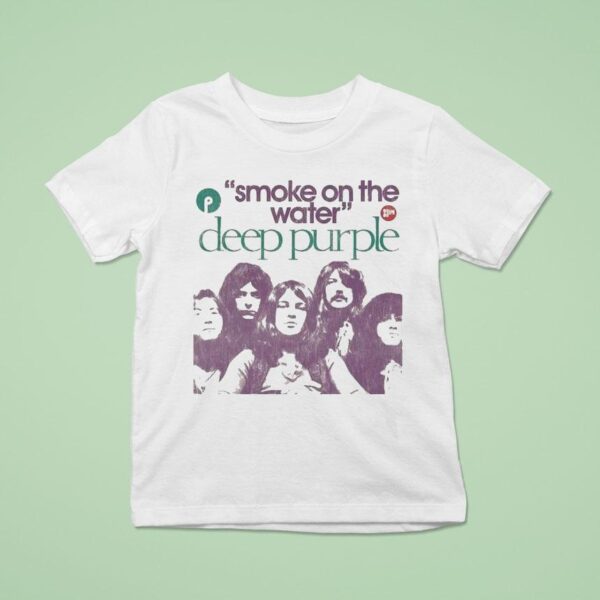 Deep Purple Smoke On The Water Photo T Shirt