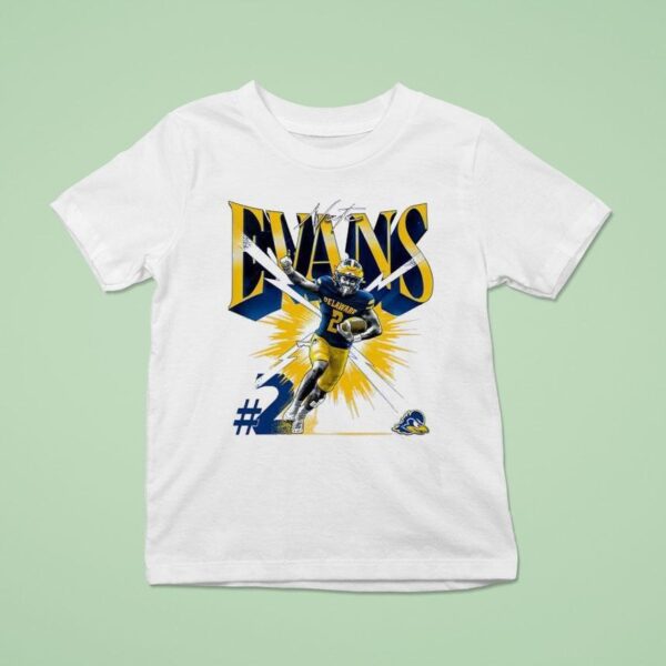 Delaware Ncaa Football Nathan Evans Collage T Shirt