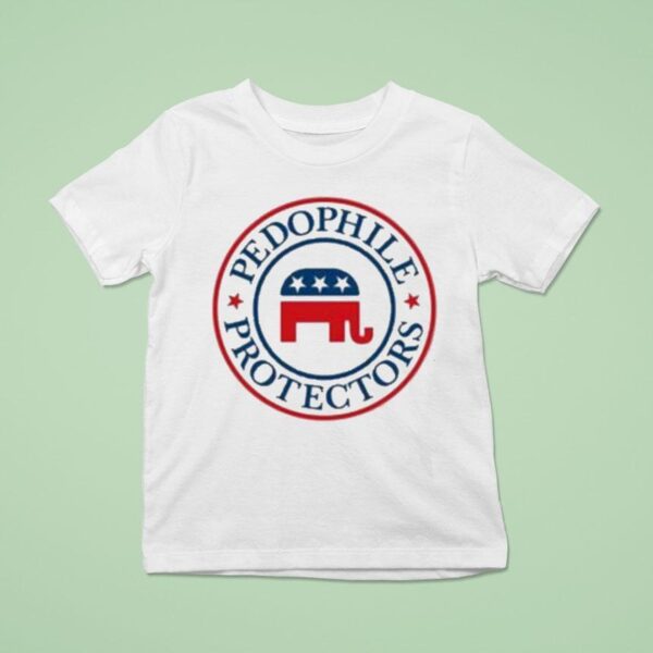 Democrats Pedophile Protectors Elephan T Shirt