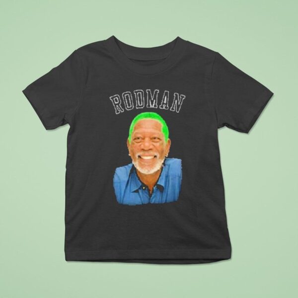 Dennis Rodman Morgan Freeman T Shirt