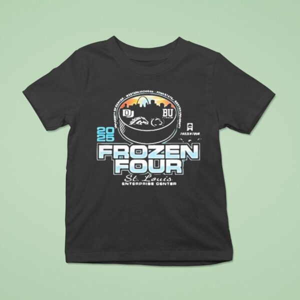 Denver Broncos Vs Penn State Nittany Lions Psu Hockey Frozen Four Championship T Shirt